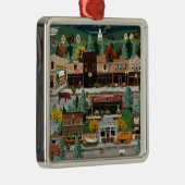 "北の露出"の~ Roslyn、ワシントン州 メタルオーナメント (右)