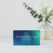 北の青と緑 名刺 (スタンド正面)