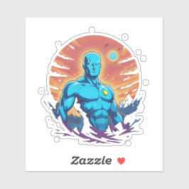 北の青男 シール