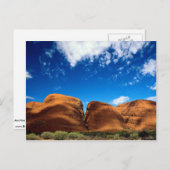 北の領土ウルル国立公園オルガス ポストカード (正面/裏面)