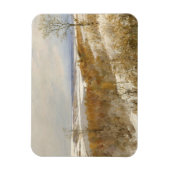 北の風景、ヴァシリ・ドミトリジェヴィシュ・ポレノフ マグネット (縦)