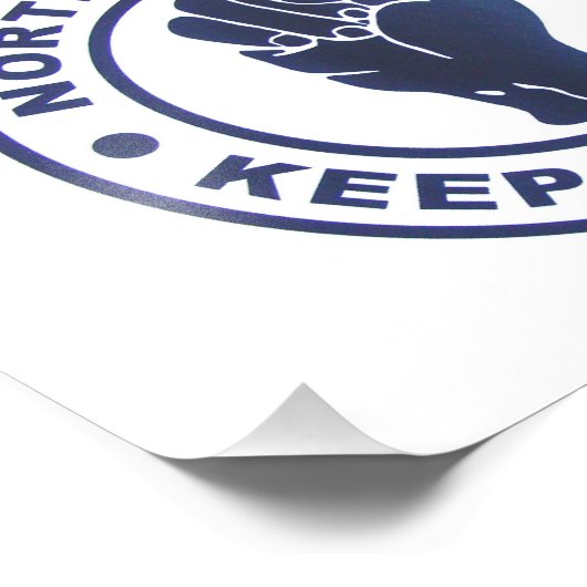 北の魂信仰のスローガンと最初のシンボル フォトプリント (角)