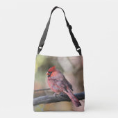 北の（鳥）ショウジョウコウカンチョウ クロスボディバッグ (裏面)