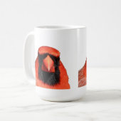 北の(鳥)ショウジョウコウカンチョウ コーヒーマグカップ (正面左)