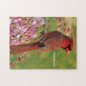 北の(鳥)ショウジョウコウカンチョウ ジグソーパズル (横)