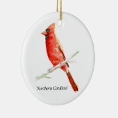 北の（鳥）ショウジョウコウカンチョウ セラミックオーナメント (右)