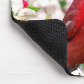 北の（鳥）ショウジョウコウカンチョウ マウスパッド (コーナー)