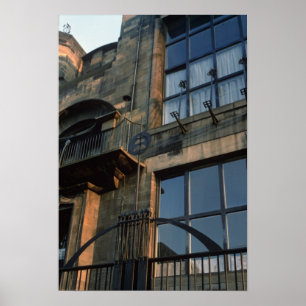 北のFa�adeのironworkの詳細 ポスター