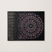 北のtranseptのバラ窓ヴァージンを描写します ジグソーパズル (横)