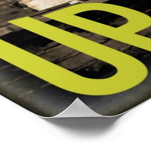 北は険しい ポスター (角)