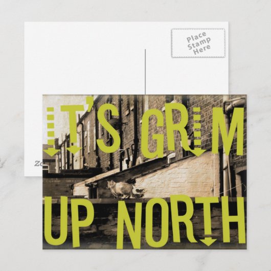 北は険しい ポストカード (正面/裏面)