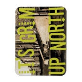 北は険しい マグネット (縦)