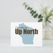 北へ – ウィスコンシン ポストカード (スタンド正面)