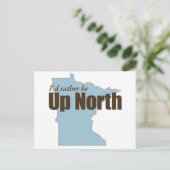 北へ – ミネソタ ポストカード (スタンド正面)