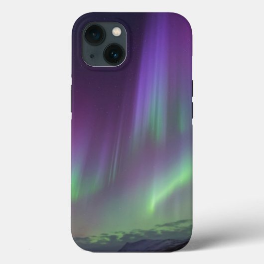 北アイスランドのオーロラ Case-Mate iPhoneケース (裏面)