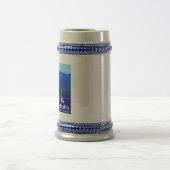 北アイダホブルー ビールジョッキ (中央)