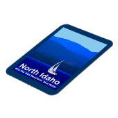 北アイダホブルー マグネット (左側)