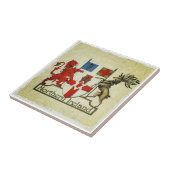 北アイルランドのコートの腕 タイル (側面)