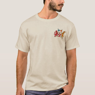北アイルランドのコート・オブ・アームズTシャツ Tシャツ