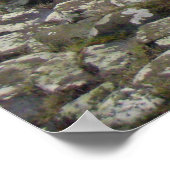 北アイルランドのジャイアンツ・コーズウェイ ポスター (角)