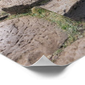 北アイルランドのジャイアンツ・コーズウェイ ポスター (角)