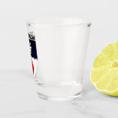 北アイルランドのティロン郡の紋章 ショットグラス (右)
