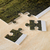 北アイルランドのデヴェニッシュ島の修道院塔 ジグソーパズル (側面)