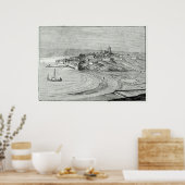 北アイルランドのロンドンの街 ポスター (キッチン)