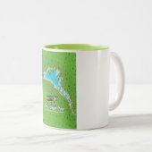 北アイルランドの低い枝 ツートーンマグカップ (正面右)