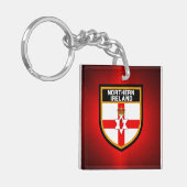 北アイルランドの旗 キーホルダー (正面左)
