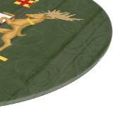 北アイルランドの紋章 カッティングボード (角)