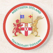 北アイルランドの紋章 コースター (正面)
