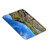 北アイルランドの青い空とジャイアンツのコーズウェイ マグネット (右側)