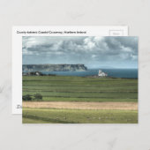 北アイルランドのAntrim's Coastal Causeway ポストカード (正面/裏面)