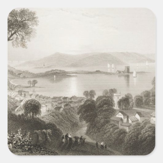 北アイルランドのCounty Antrim、Larne スクエアシール (正面)