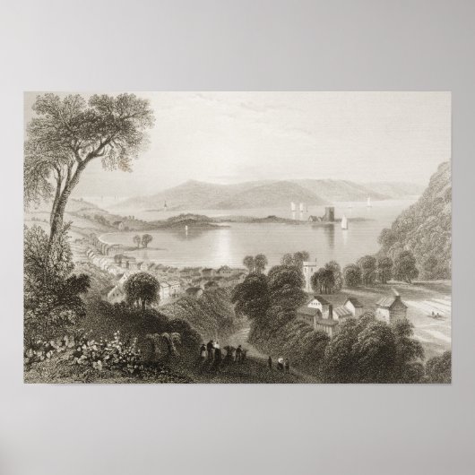 北アイルランドのCounty Antrim、Larne ポスター (正面)