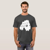 北アイルランドはハート Tシャツ (正面フル)