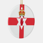 北アイルランド国旗のオーナメント セラミックオーナメント (右)