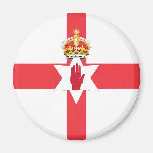 北アイルランド国旗のマグネット マグネット (正面)