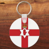 北アイルランド国旗 キーホルダー (正面)
