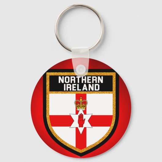 北アイルランド国旗 キーホルダー (正面)