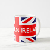 北アイルランド国旗 コーヒーマグカップ (正面右)