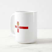 北アイルランド国旗 コーヒーマグカップ (正面左)