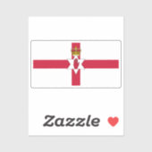 北アイルランド国旗 シール (シート)