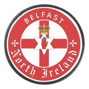 北アイルランド国旗、ベルファスト、アイリッシュアルスター国旗 アイスホッケーパック