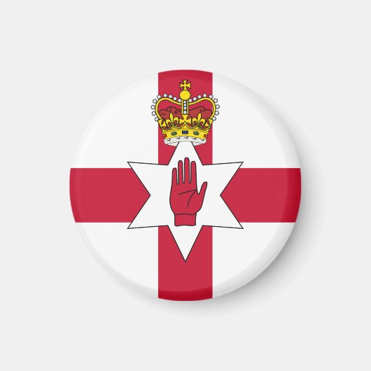 北アイルランド国旗 マグネット (正面)