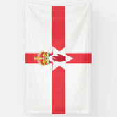 北アイルランド国旗 横断幕 (縦)