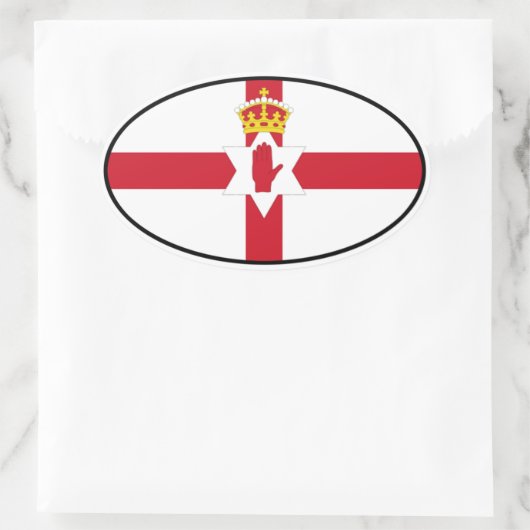 北アイルランド州アルスターのシール 楕円形シール (バッグ)