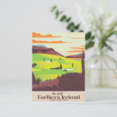 北アイルランド旅行のポスター ポストカード (スタンド正面)