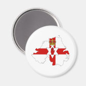 北アイルランド統一された国旗の国s マグネット (正面/裏面)